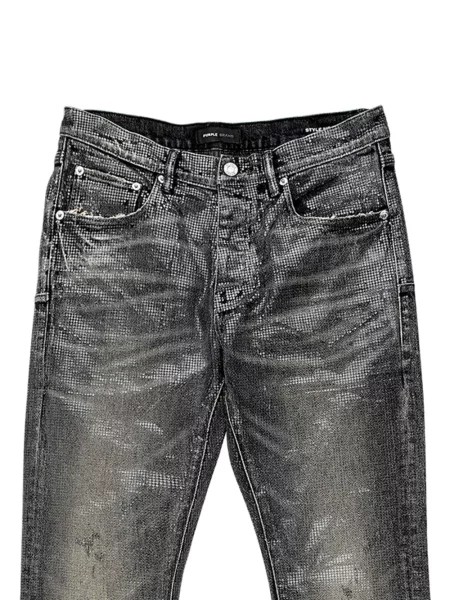 Skinny jeansy skinny Purple Brand czarne