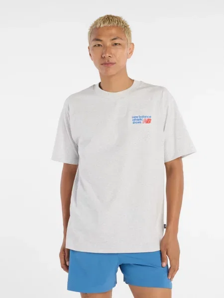 Футболка New Balance сірий