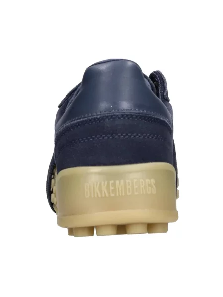 Sneakersy Bikkembergs zamszowe niebieskie
