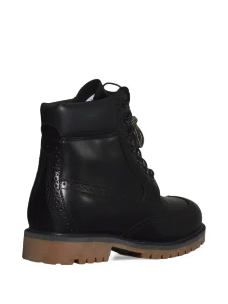 Šněrovací krajkový brogue Timberland černý