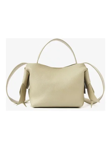 Torebka crossbody Via Vai skórzana beżowa