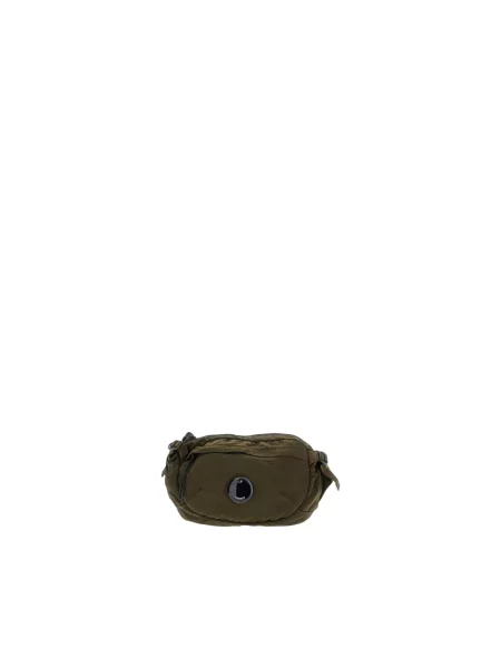 C.P. Company Torebki Mężczyzna ONE SIZE Logo Waist Bag zielony