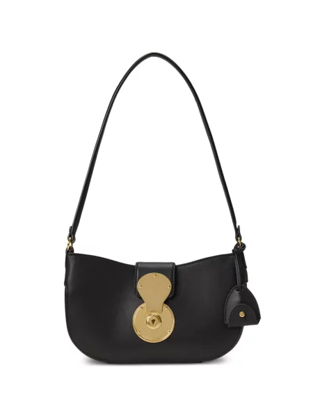 Geantă Ralph Lauren Collection din piele negru