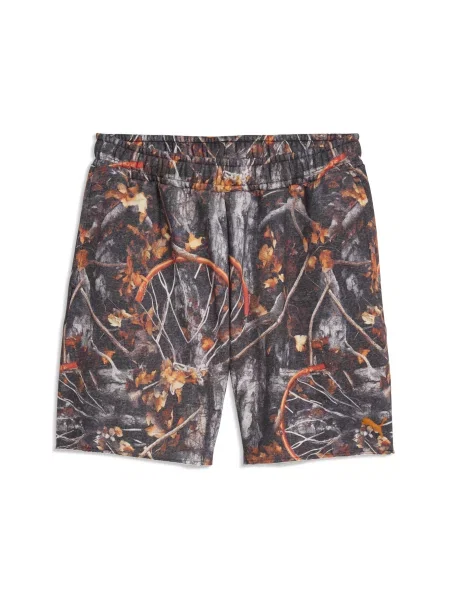 PUMA MÄ™skie luÅºne szorty do koszykÃ³wki Dylan Wildcat Printed 6" Akcesoria BrÄ…zowy S