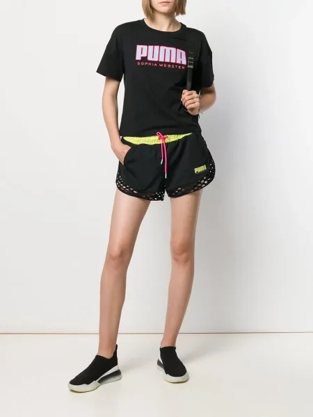 Pantaloni scurți Puma X Sophia Webster alergare negru