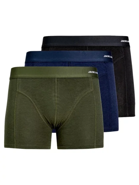 JACK & JONES Boxerky Jacbasic zmiešané farby