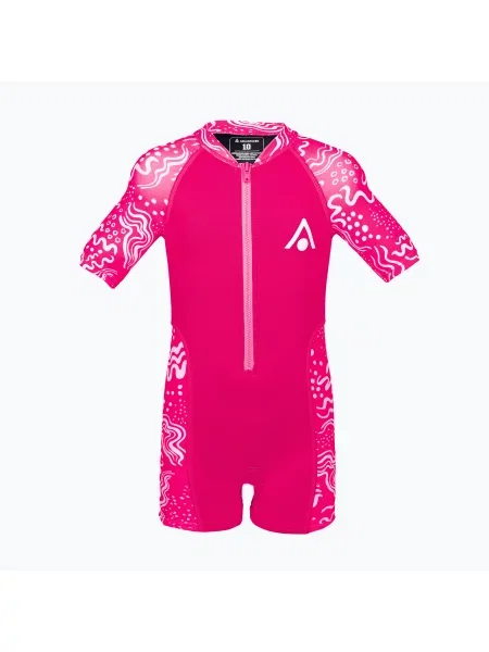 Costum de baie de înot pentru copii Aquasphere Stingray raspberry pink roz