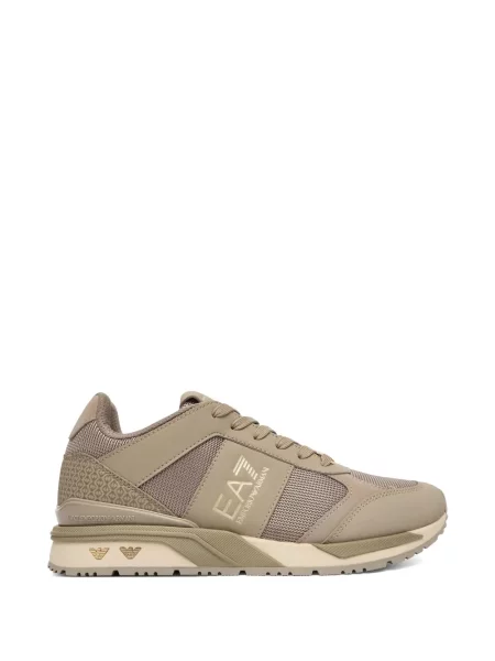 Sneakerși Ea7 Emporio Armani plasă cu autograf