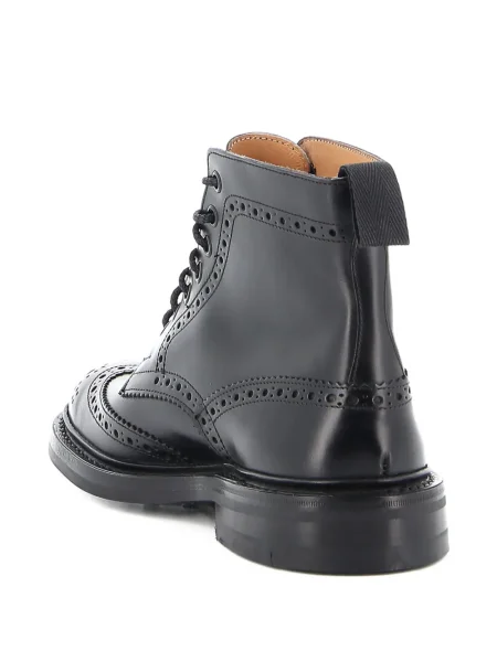 Cizme scurte Tricker's din piele negru