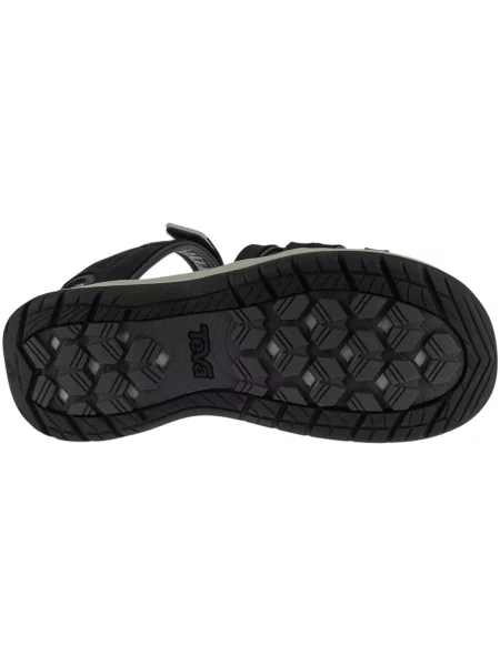 Kožené sandále Teva čierna