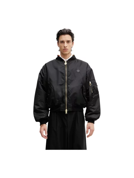 Kurtka skórzana Vetements czarna
