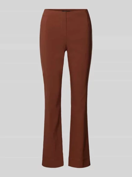 Spodnie materiałowe ze szwami działowymi model ‘INA’ Stehmann