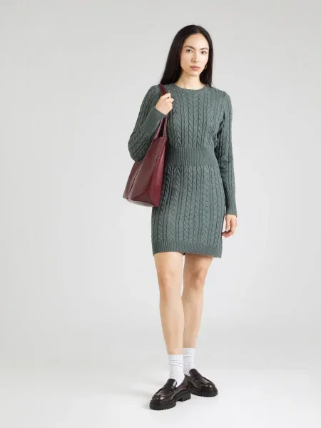 ABOUT YOU Rochie tricotat Valeria stuf verde