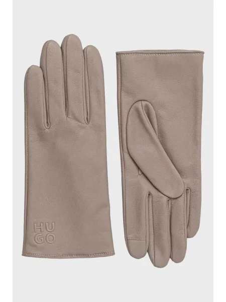 Рукавички Hugo бежеві