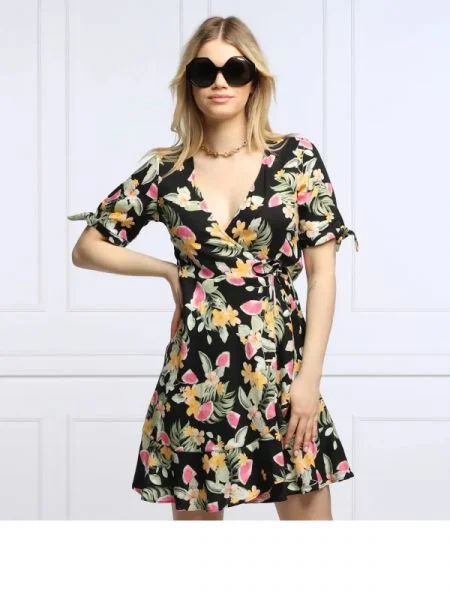 BANANA MOON Rochie | cu adaos de in negru