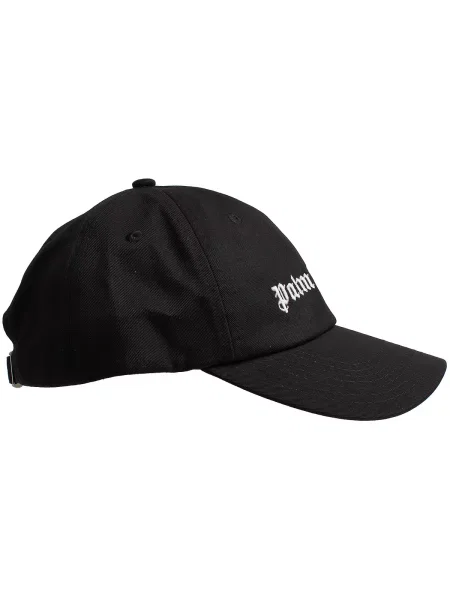 Šiltovka Palm Angels s výšivkou čierna