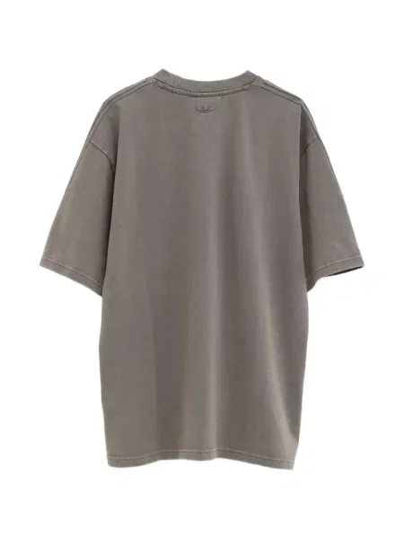 Tricou Adidas cu autograf gri