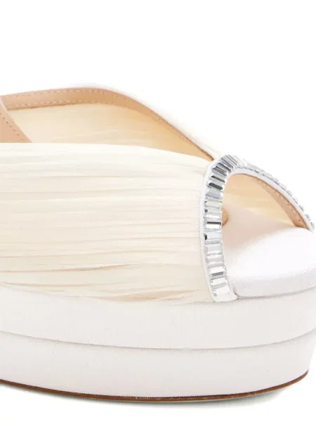 Sandale Aquazzura alb