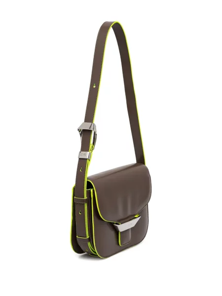 Geanta de piele Kenzo din piele maro