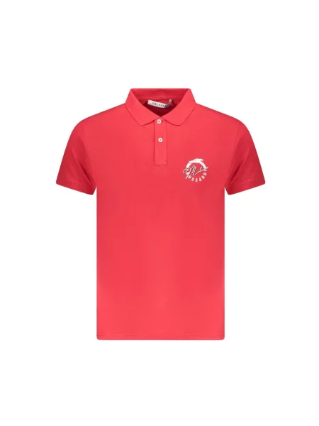 Koszulka polo Trussardi czerwona