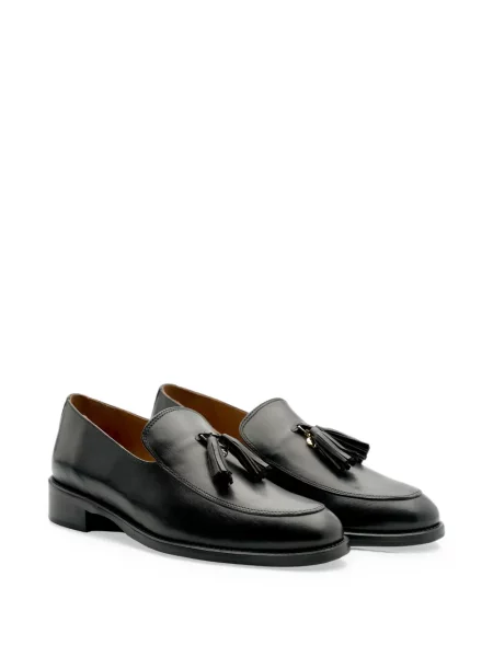 Pantofi loafer Lottusse din piele negru