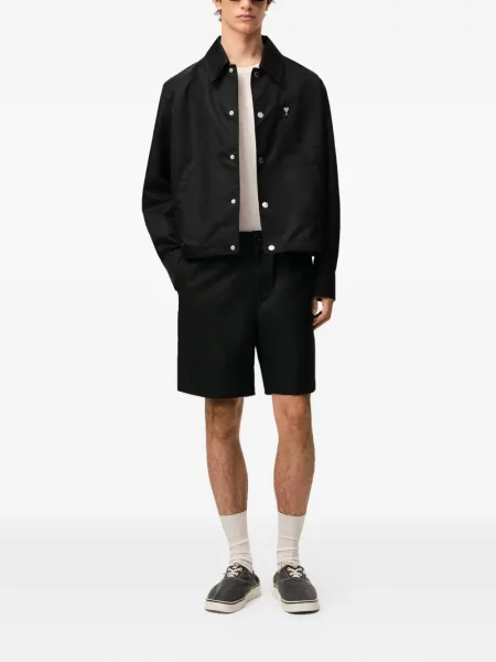 Pantaloni scurți Ami Paris negru