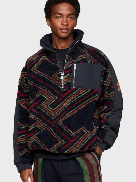 Дитячий анорак Tommy Hilfiger синій