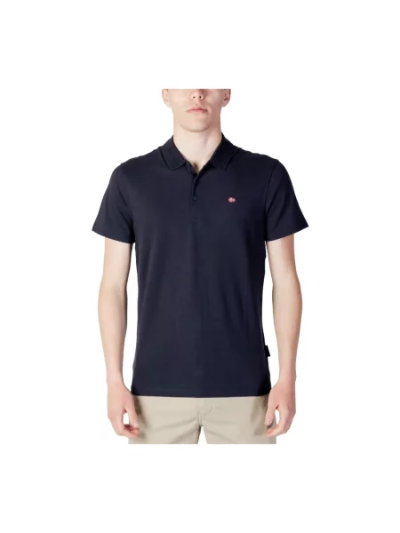 Napapijri Koszulka Polo Z Piki Ealis blau niebieskie