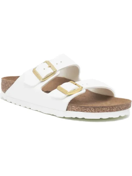 Birkenstock Șlapi Arizona BF | narrow fit cu adaos de piele alb
