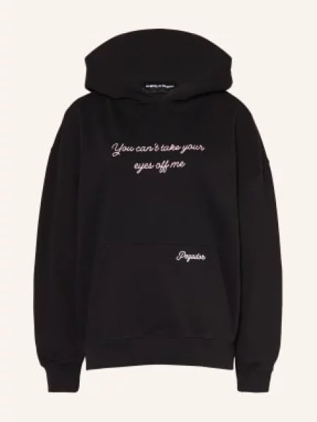 Pegador Bluza Z Kapturem Kuldiga schwarz czarna