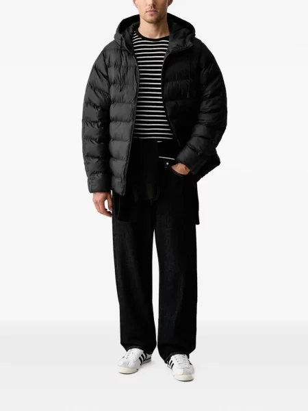 Hanorac Adidas cu glugă cu imagine din țesătură twill albastru