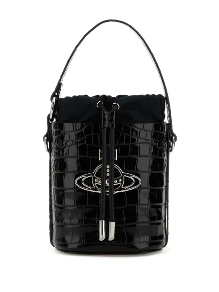 Bucket kabelka Vivienne Westwood černá