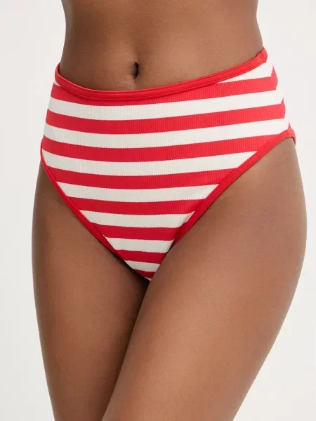 Tommy Hilfiger plavkové nohavičky dámske červená