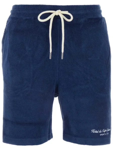 Pantaloni scurți Sporty & Rich cu imagine albastru