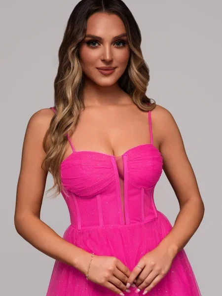 Rochie Edoti fucsie