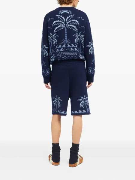 Pantaloni scurți Alanui albastru