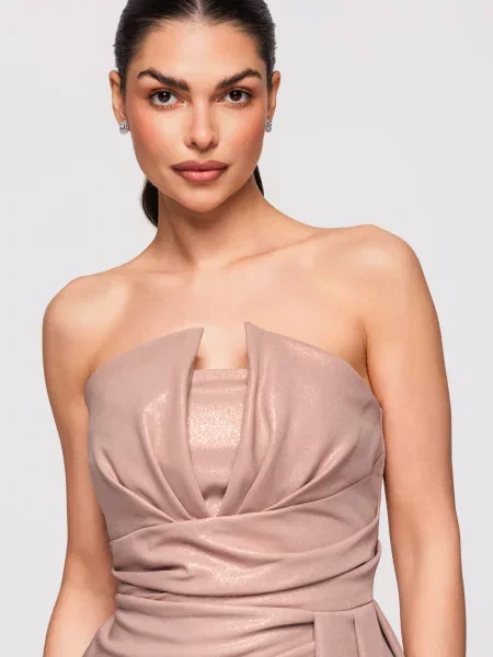 Rochie de seară Edoti roz