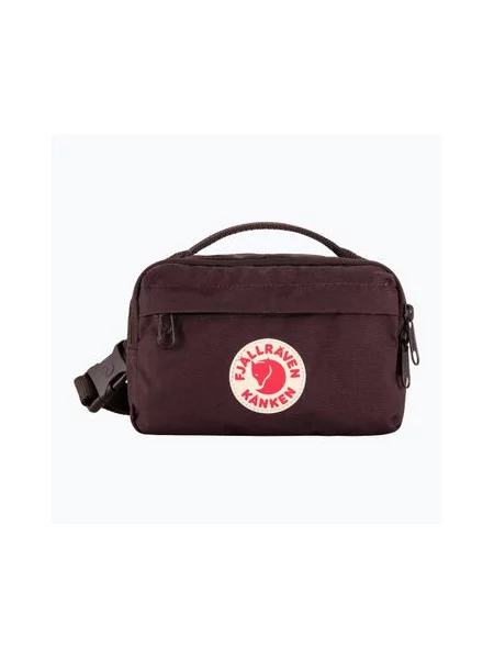 Сумка-бананка Fjällräven Kanken 2 л blackberry фіолетова