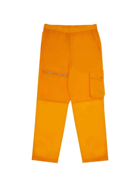 Běžecké kalhoty Moncler oranžové