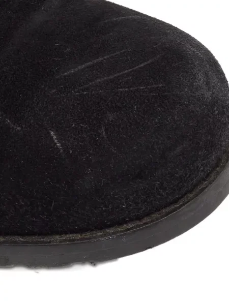 Cizme scurte Stuart Weitzman din piele de căprioară negru