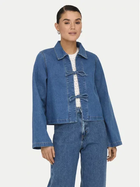 ONLY Jeans jakna Thora modra
