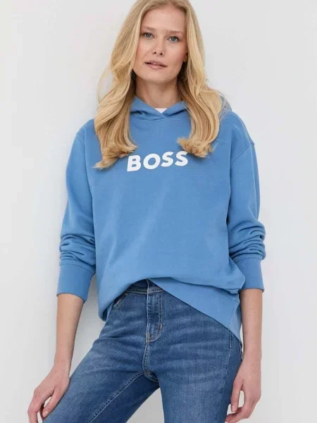 BOSS mikina modrá