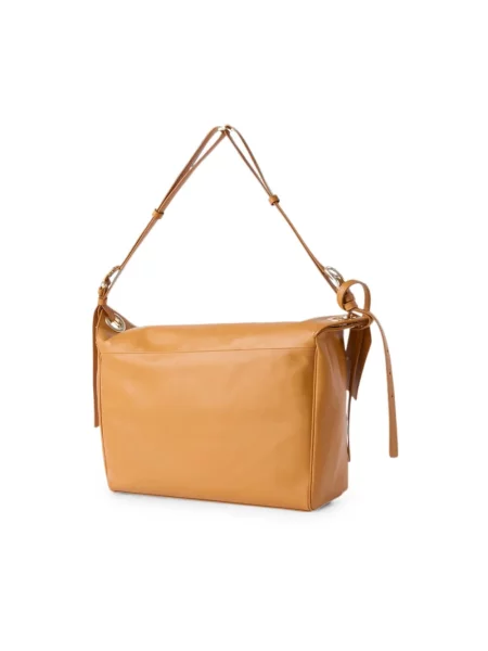 Torebka hobo Furla skórzana brązowa