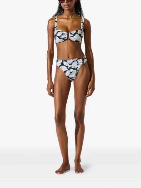 Bikini Karl Lagerfeld cu imagine negru