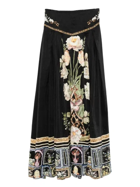 Plisirana plisirana suknja Camilla plava