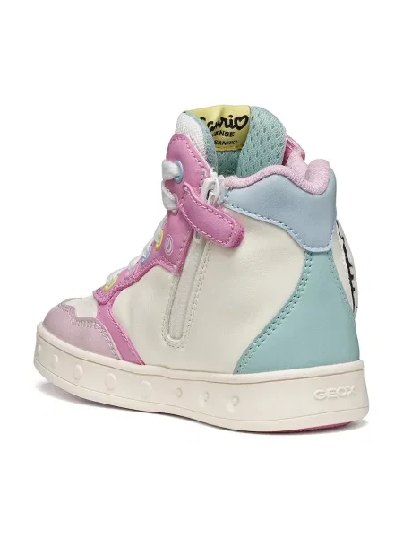 Geox SKYLIN Hello Kitty маратонки за деца бяло