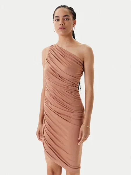 NORMA KAMALI Rochie cocktail bej