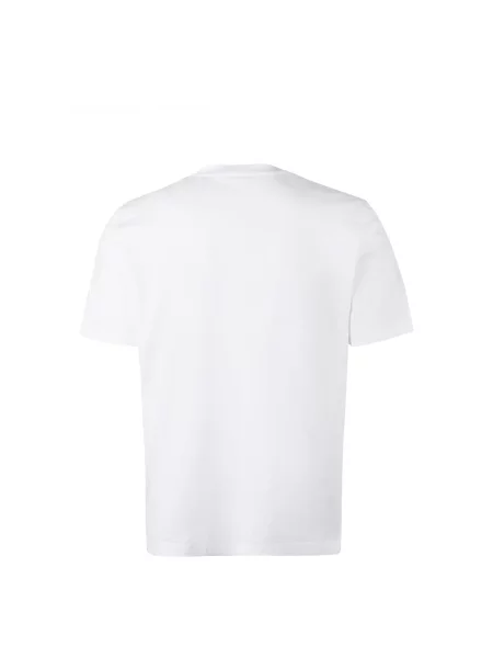 Diesel t-shirt T-ADJUST-BIGOVAL z nadrukiem biały