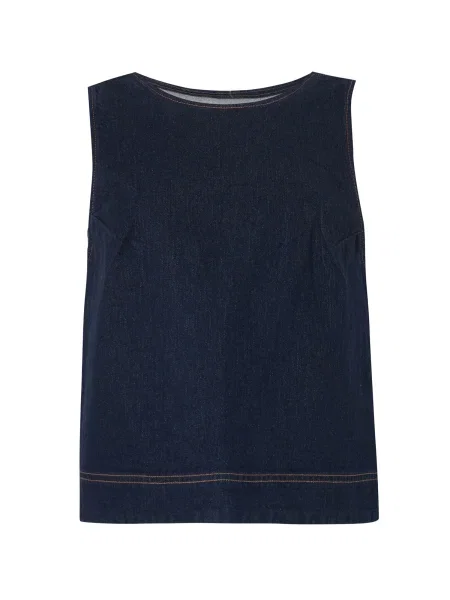 Abercrombie & Fitch Top bleumarin