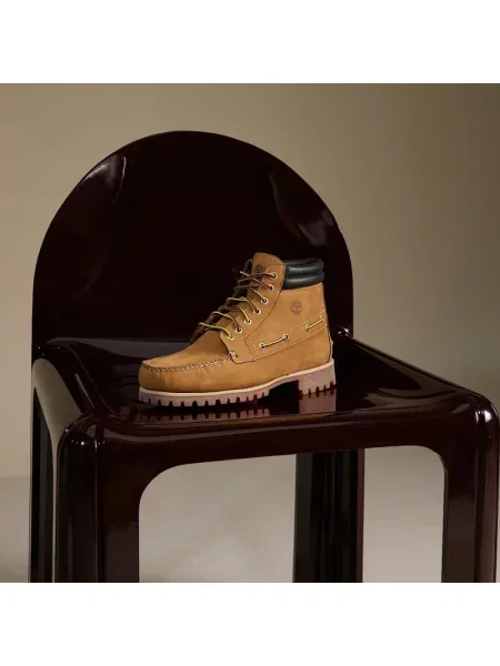 Botki Timberland skórzane żółte